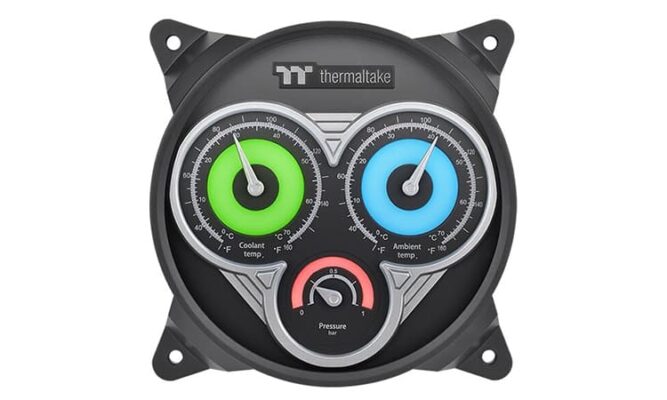 Thermaltake Pacific TF3 Liquid Cooling Dashboard
