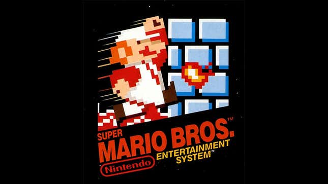 the cover of Mario from the NES