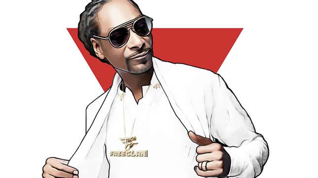 Snoop Dogg repping Faze Clan