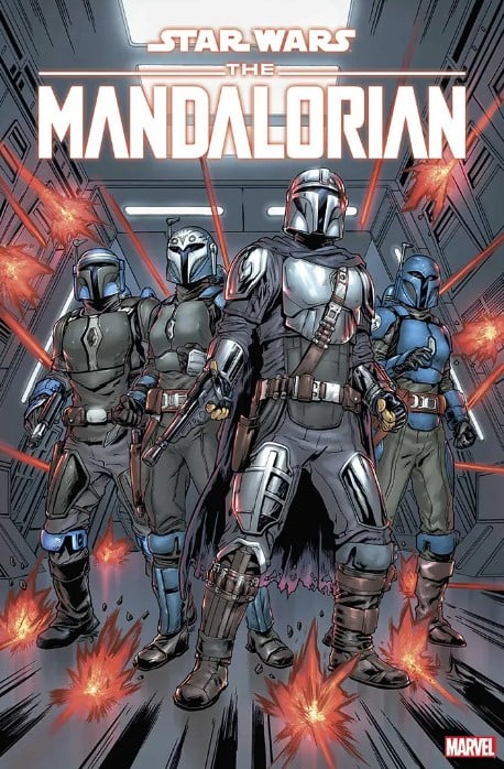 The Mandalorian season 2 #3 comic cover