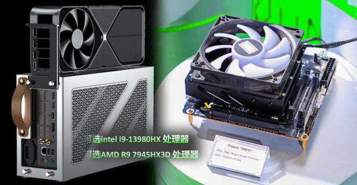 Minisforum Ryzen 9 7945HX3D - GPU Externe