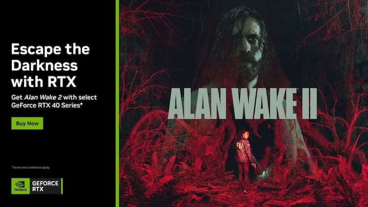Alan Wake II - GeForce 545.92 WHQL - GeForce 546.08 Hotfix