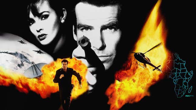 An image shows the cover art of Goldeneye on the N64. 
