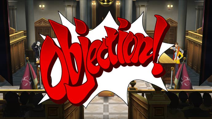 The iconic Ace Attorney 