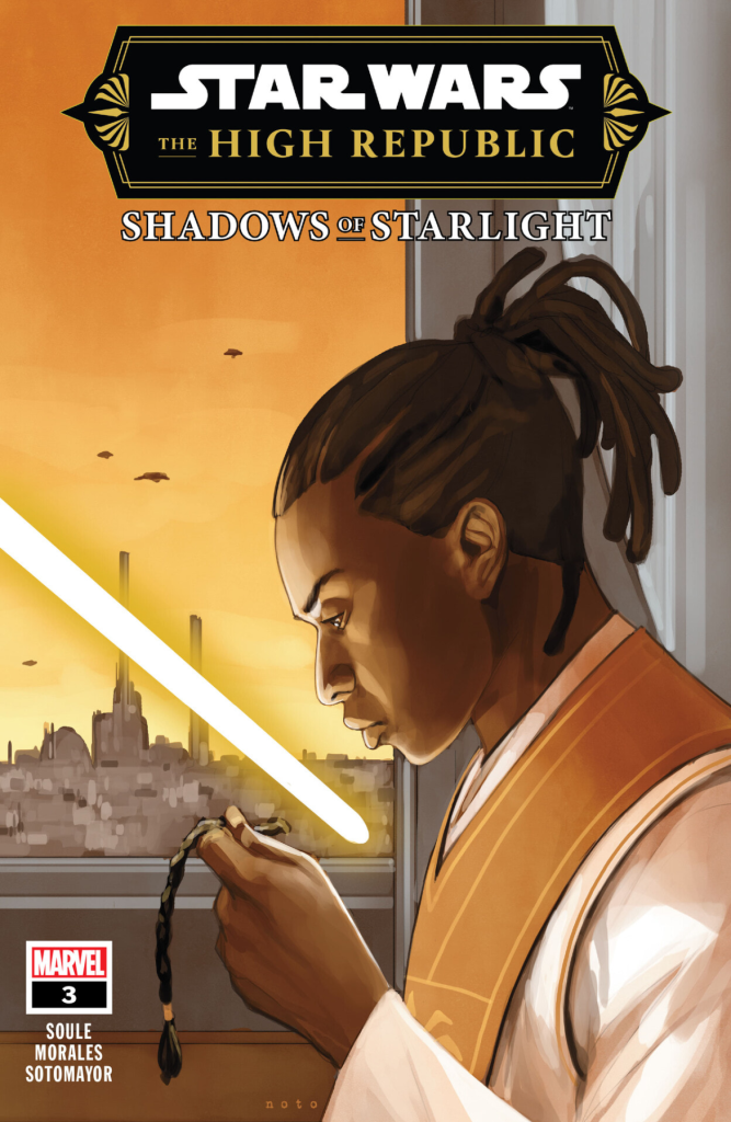 The High Republic: Shadows of Starlight #3, Cover art by Phil Noto